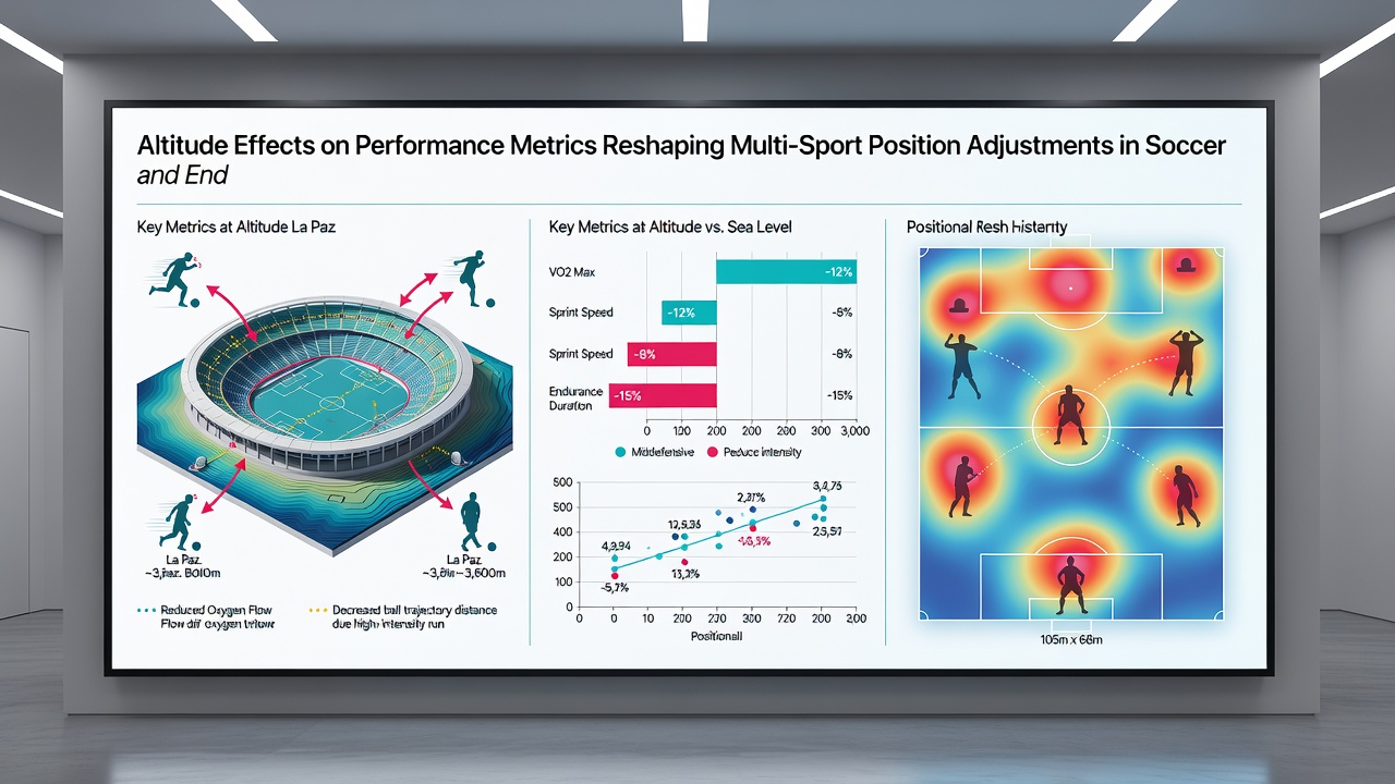 Endurance athletes and soccer players monitoring performance metrics during altitude acclimatization sessions