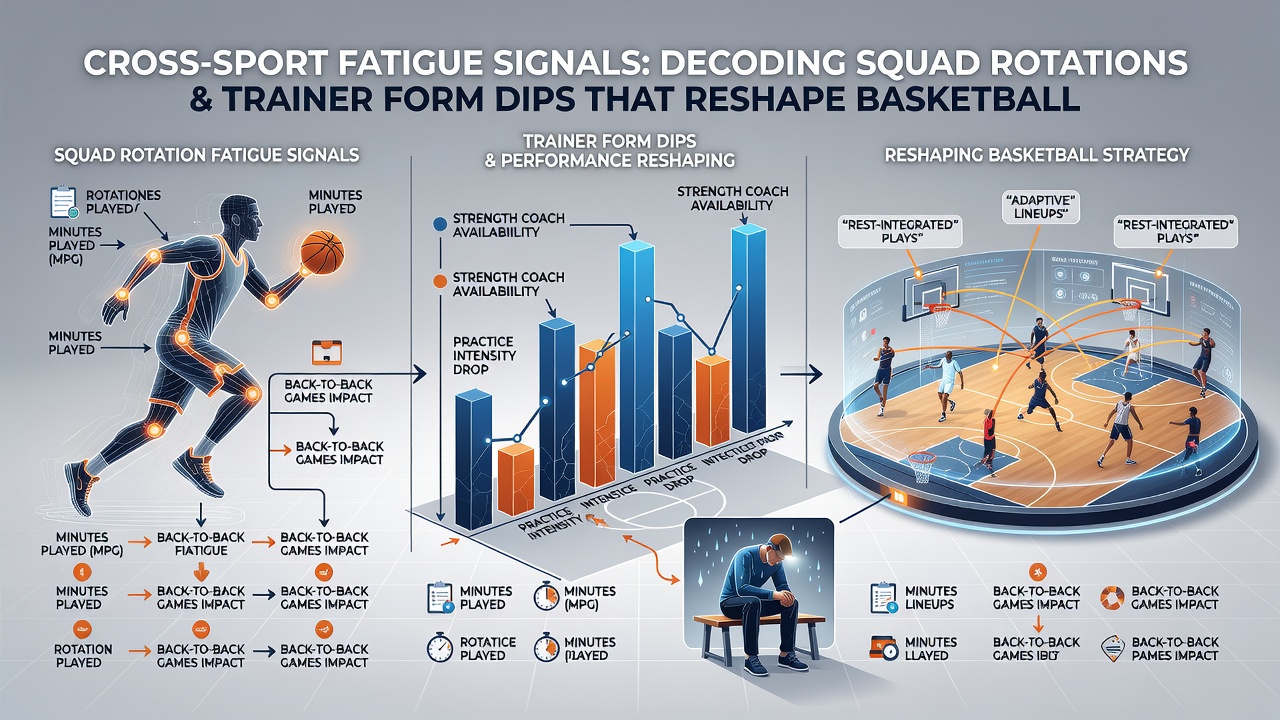 Football training ground with staff monitoring player recovery and squad rotation planning