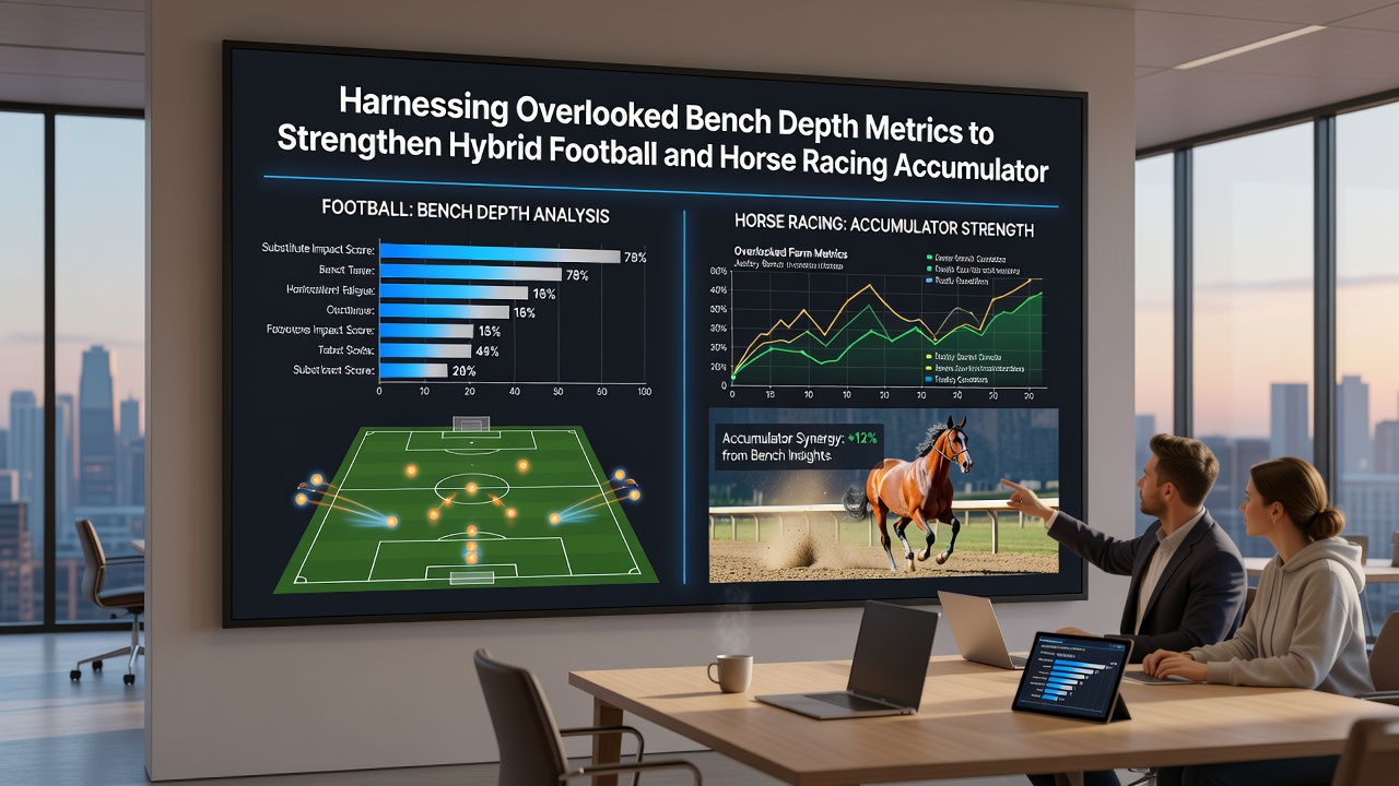 Chart showing correlation between football substitute contributions and stable depth performance in accumulator outcomes