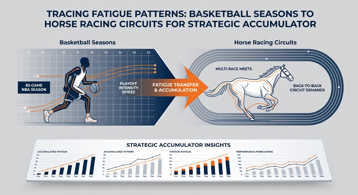 Comparative chart aligning basketball player rest intervals with horse recovery periods used in accumulator selection models